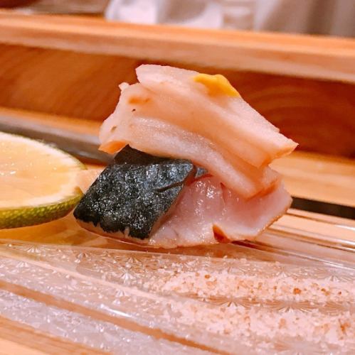 [Assorted sashimi] Japanese-style compote of shime mackerel