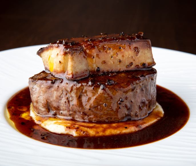 My French specialty: Beef fillet and foie gras Rossini!