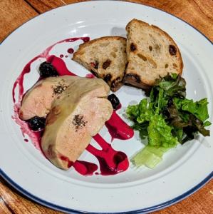 【매혹의 포아그라 축제】포아그라의 컴피~블루베리 소스~