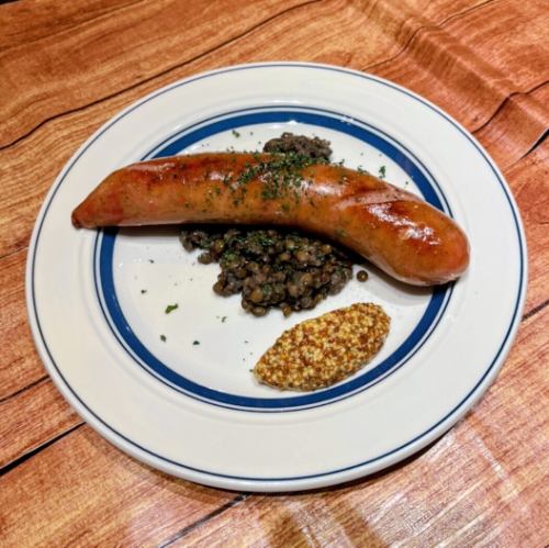 ソーセージのグリエ