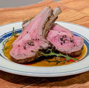 仔羊のロースト～瞬間燻製の香り～