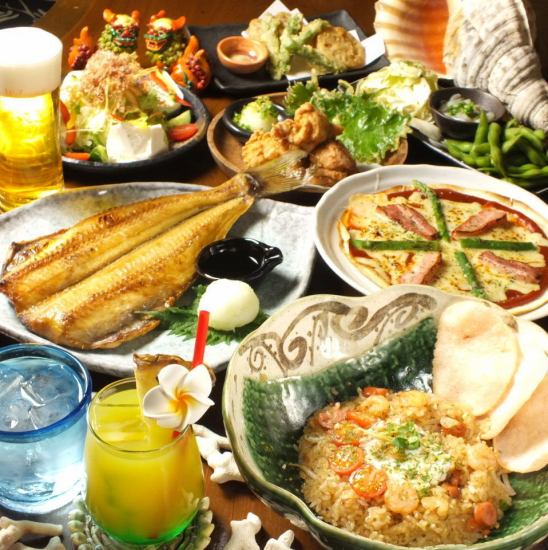 A new course using plenty of Okinawan ingredients is now available! Get great deals with coupons!