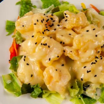 大海老のマヨネーズ和え