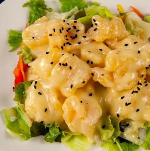 大海老のマヨネーズ和え