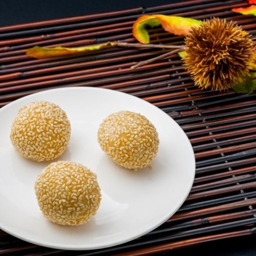 マンゴープリン/胡麻揚げ団子/中国風ココナッツ・ババロア