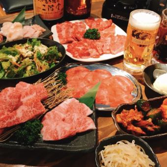 飲み放題付き！堪能コース　4800円