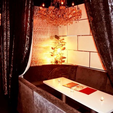 It's a private room with a curtain partition! It's perfect for a birthday party or girls' night out with a small number of people♪ It can also be used for face-to-face meals, so you can spend time in a relaxed atmosphere even on a date! !