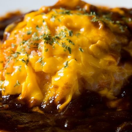 Omelette rice