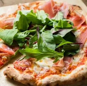Prosciutto Salad Pizza