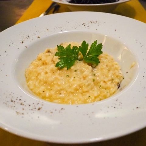 Cheese risotto