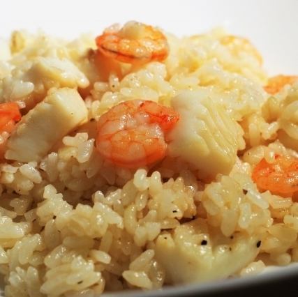 Seafood pilaf