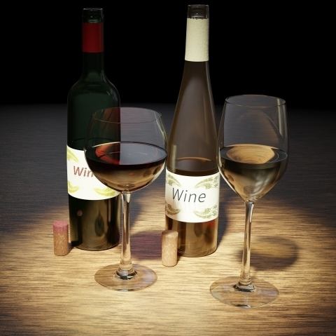 A wide variety of bottles