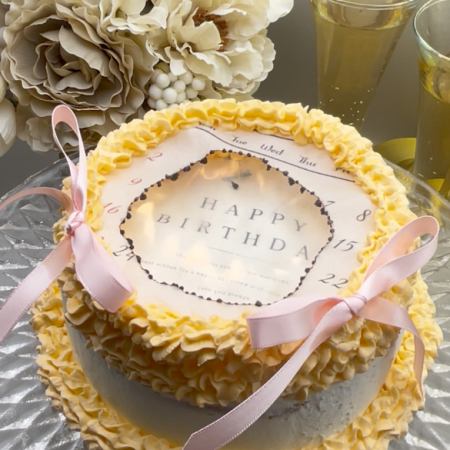 【1.選べるケーキ】バーンアウェイケーキ◇ Burn Away Cake◇ 4400yen