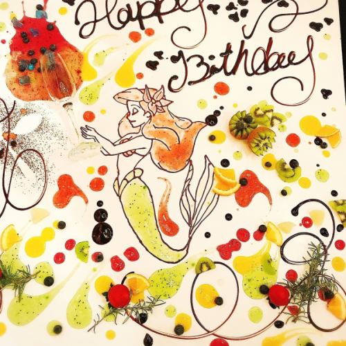 【2.選べるケーキ】テーブルアート◇Table Art◇ 4400yen