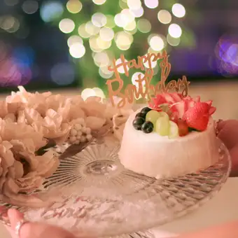 誕生日や記念日に・アニバーサリーコース◇Anniversary Course◇3850yen