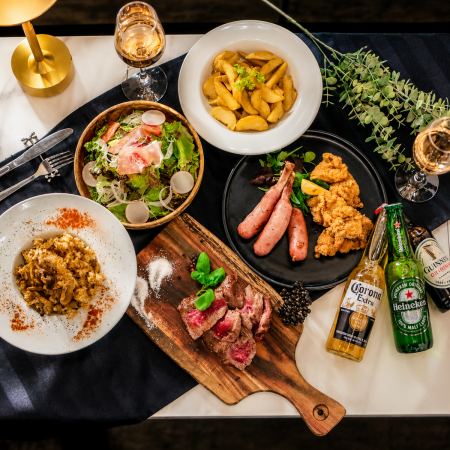 【雨の日も安心・当日予約可】ビアガーデンコース5500円【瓶ビールも飲み放題】