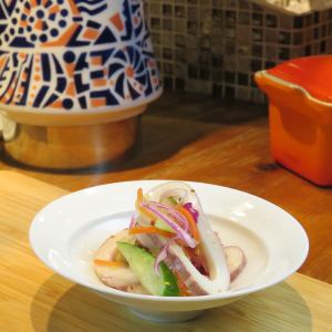 いかと野菜のマリネ