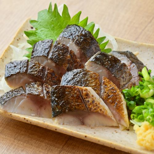 トロ炙りしめさば