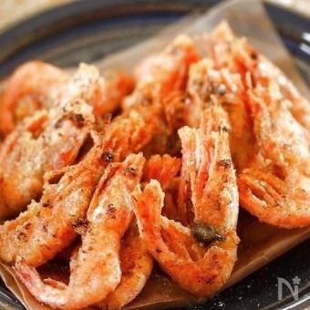 和牛モツ南蛮揚げ/甘えび唐揚げ