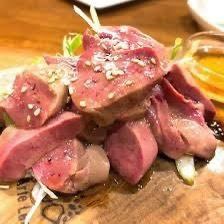 国産鶏葱レバテキ
