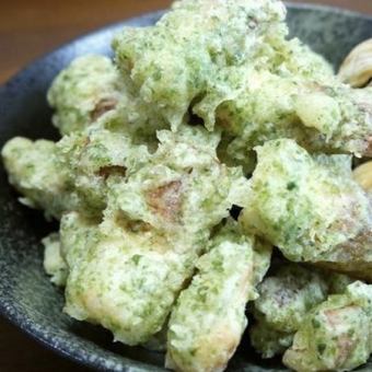プチにんにく天ぷら