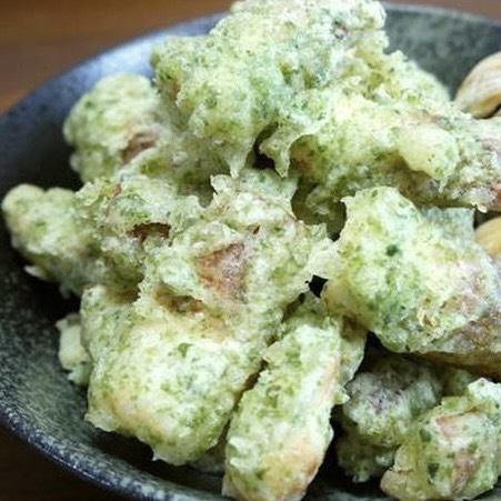 プチにんにく天ぷら