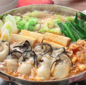 北海道大粒牡蠣鍋 一人前