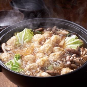 【시요시 코스】냄비 첨부·선어 모듬이나 소탕 등 전 9품◎2시간 프리미엄 음료 무제한 ◆5000엔(부가세 포함)