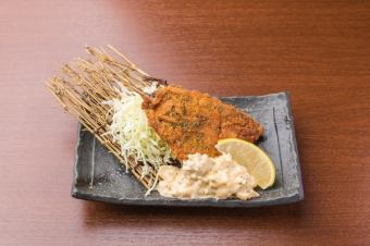 肉厚！アジフライ 自家製タルタルソース