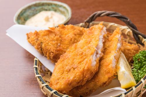 白身魚フライ 自家製タルタルソース(2枚盛)