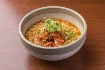 チゲラーメン/塩ラーメン