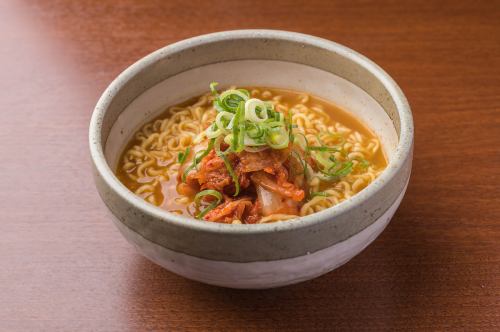 チゲラーメン/塩ラーメン