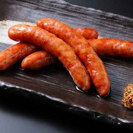Chitose [Yamamoto of meat] Grilled lamb sausage