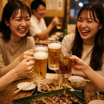 ◇2小時暢飲套餐，2700日圓（含稅）（至少2人）◇