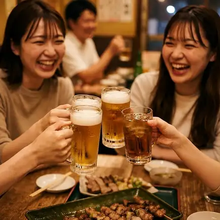◇2小时畅饮套餐，2700日元（含税）（至少2人）◇