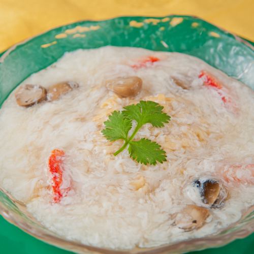 蟹肉の海鮮のとろみスープ 