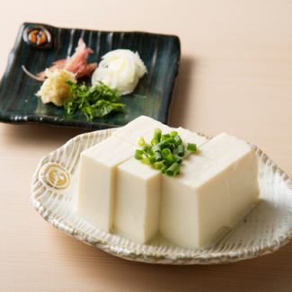 Cold tofu (summer only)