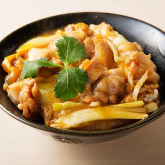 Oyakodon (with soup)