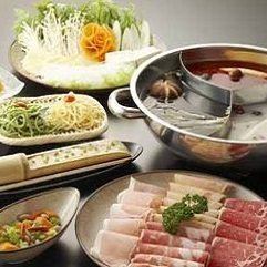 [Hot Pot ★ Kamiya Course] 6,578 yen including tax, Mongolian herbal medicine shabu-shabu premium course