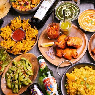 【タイコース】チーズチキンステーキとタイ料理人気の逸品等全8品+2時間飲み放題 3500円(税込)