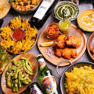 【タイコース】チーズチキンステーキとタイ料理人気の逸品等全8品＋2時間飲み放題 3500円(税込)