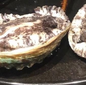 活鮑と黒毛和牛コース