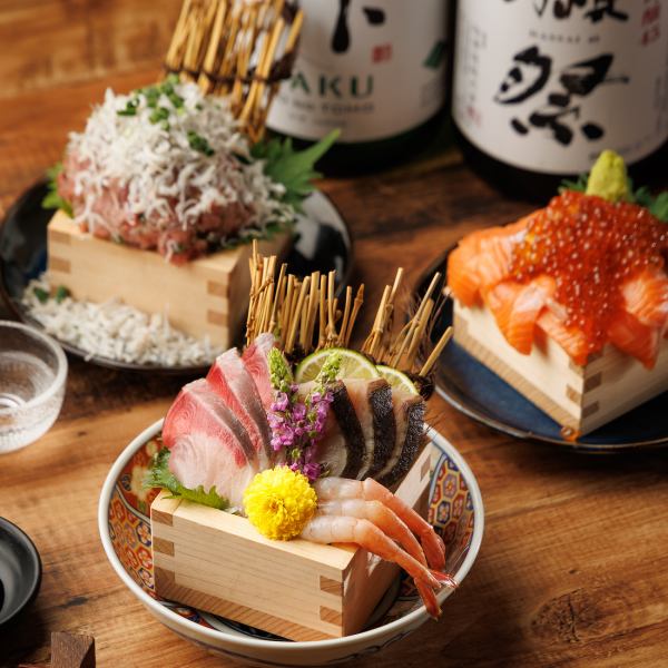 オープン記念当店名物海鮮升盛り99円！！
