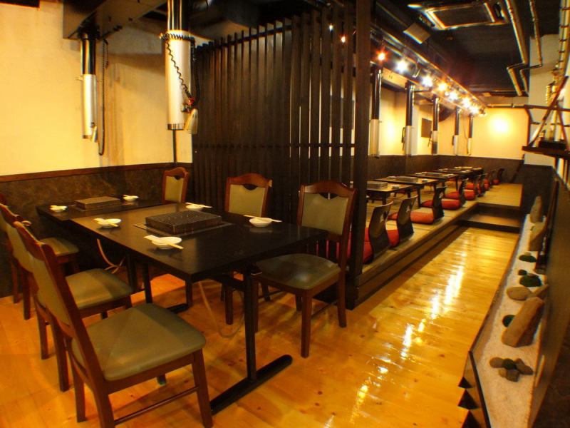 You can also accommodate a large number of seats! All served with a duct without worrying about the smell ♪
