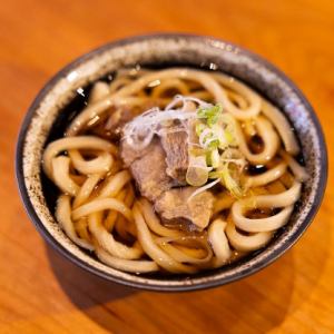 広島牛スジうどん（温）