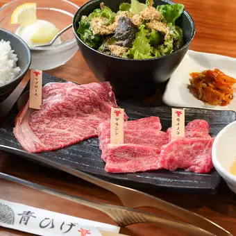 【ランチ限定】広島牛リブロース焼肉ランチコース≪7品≫3000円（税込）