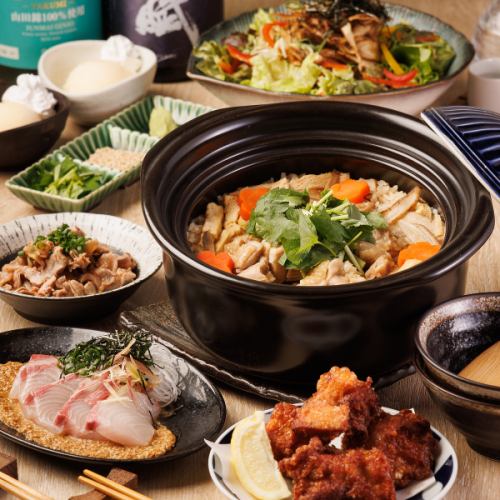 [Banquets and drinking parties] Courses with all-you-can-drink specialties and Kyushu cuisine from 2,980 yen