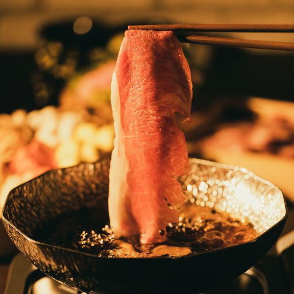《For a blissful moment..》Kuroge Wagyu beef and beef tongue go perfectly with our special homemade soup stock.3 hours all-you-can-drink for various parties ◎