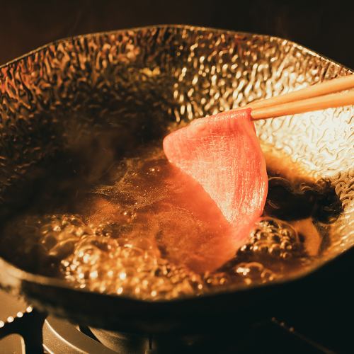 Shabu-shabu that maximizes the original taste of high-quality meat
