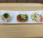 Assorted 3-item appetizer